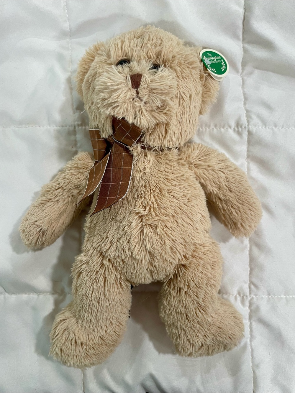 Bearington Collection Baby Bensen Teddy Bear Plush 10" Soft Stuffed Animal - Picture 3 of 13
